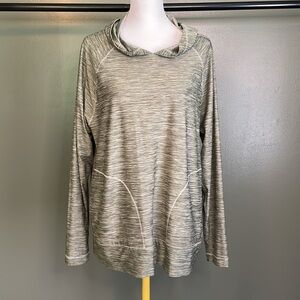 Eddie Bauer Green Lightweight Pullover